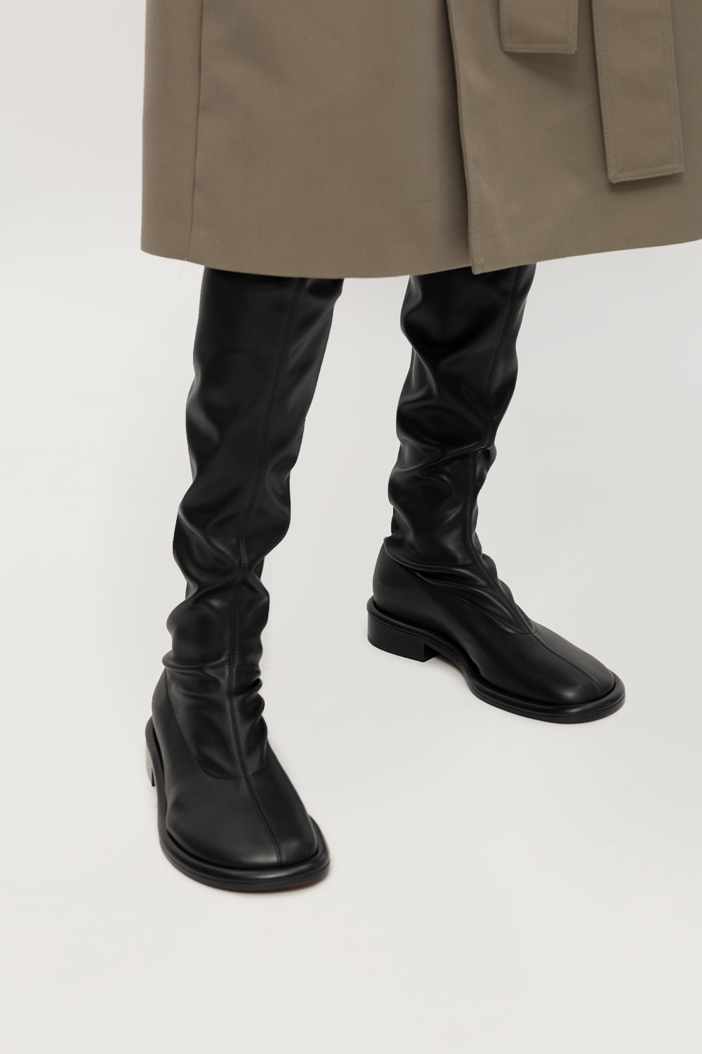 最終値下げ　定価約20万 　Proenza Schouler Proenza Schouler Leather Lug-Sole Platform Loafers | Saks